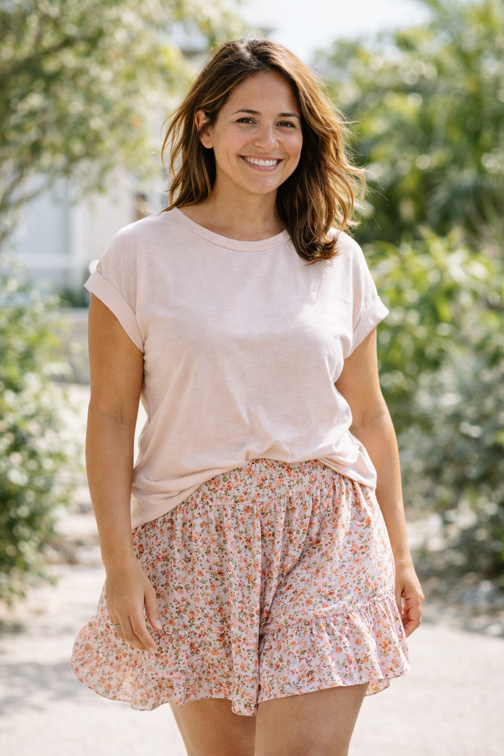 Confident woman with visibly smoother skin after following the Cellulite Fix program